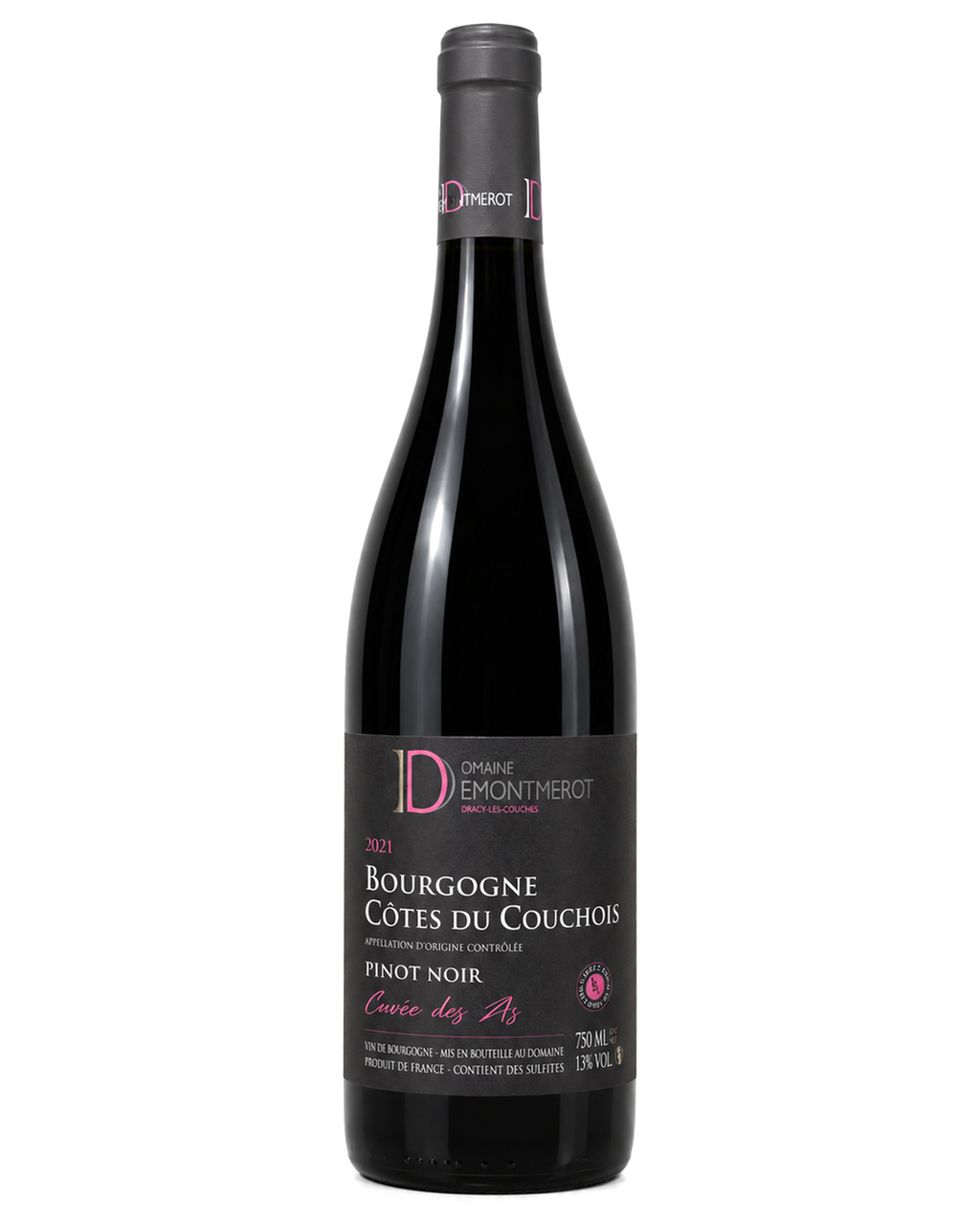 Domaine Demontmerot Bourgogne Côtes du Couchois Pinot Noir Cuvée des As 2023