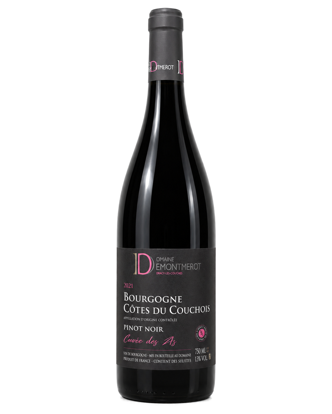 Domaine Demontmerot Bourgogne Côtes du Couchois Pinot Noir Cuvée des As 2023