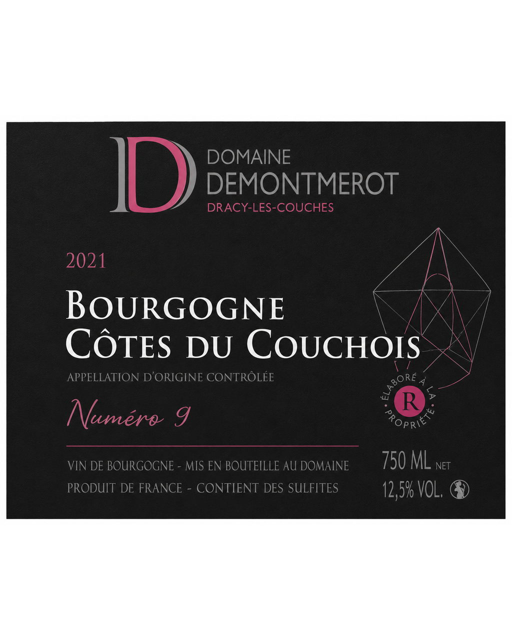 Domaine Demontmerot Bourgogne Côtes du Couchois Pinot Noir "En Fougère" N°9 2023