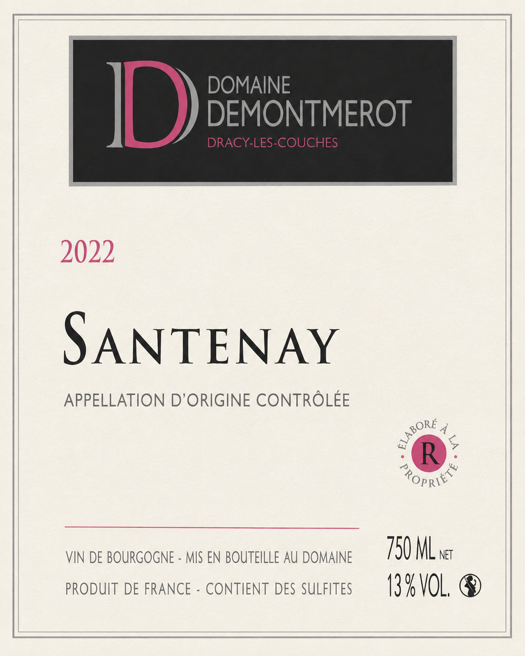 Domaine Demontmerot Santenay 2023