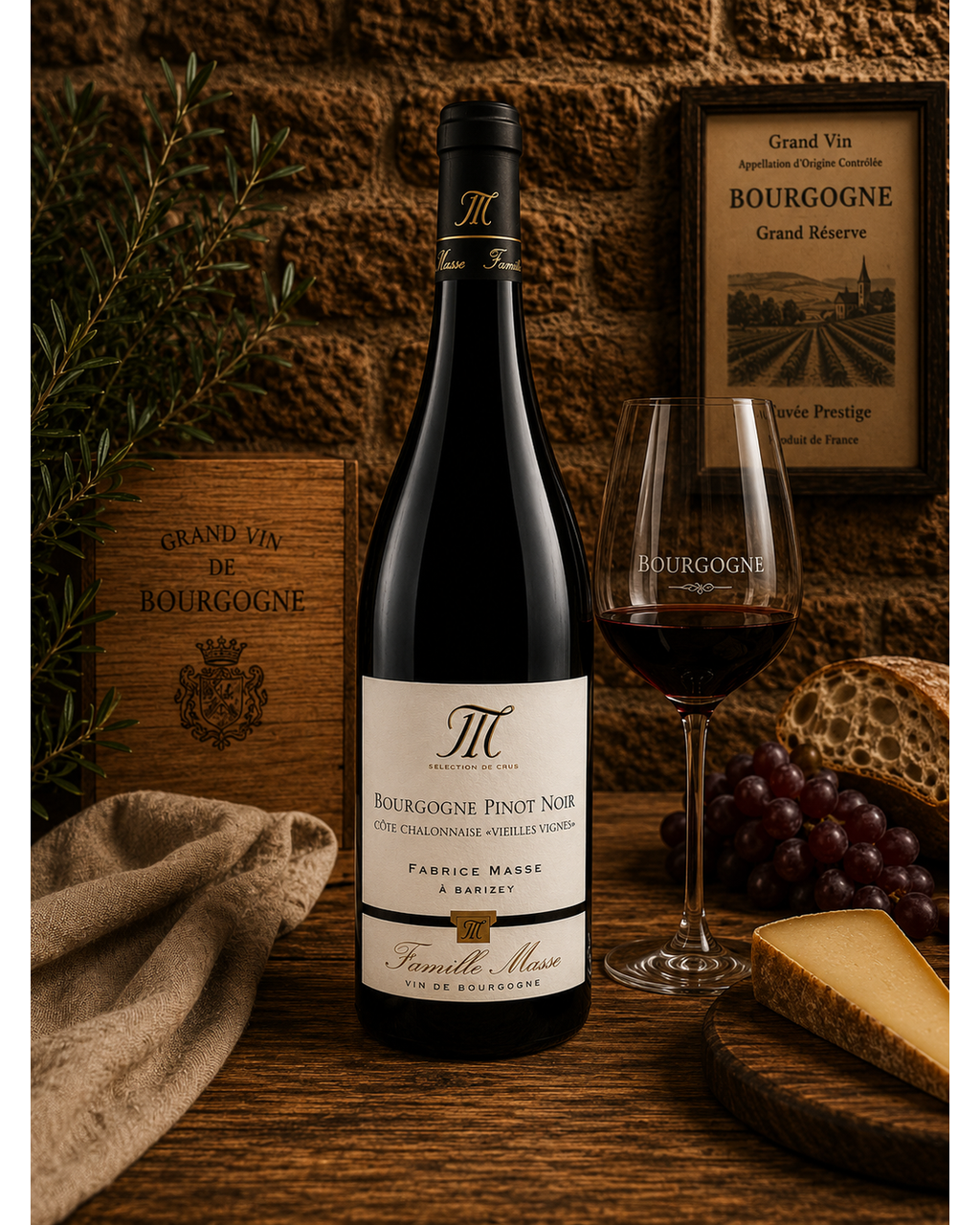 Domaine Masse Givry Premier Cru En Choué