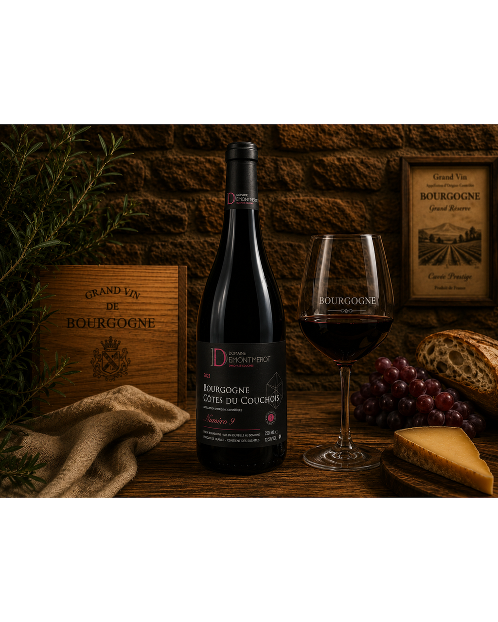 Domaine Demontmerot Bourgogne Côtes du Couchois Pinot Noir "En Fougère" N°9 2023