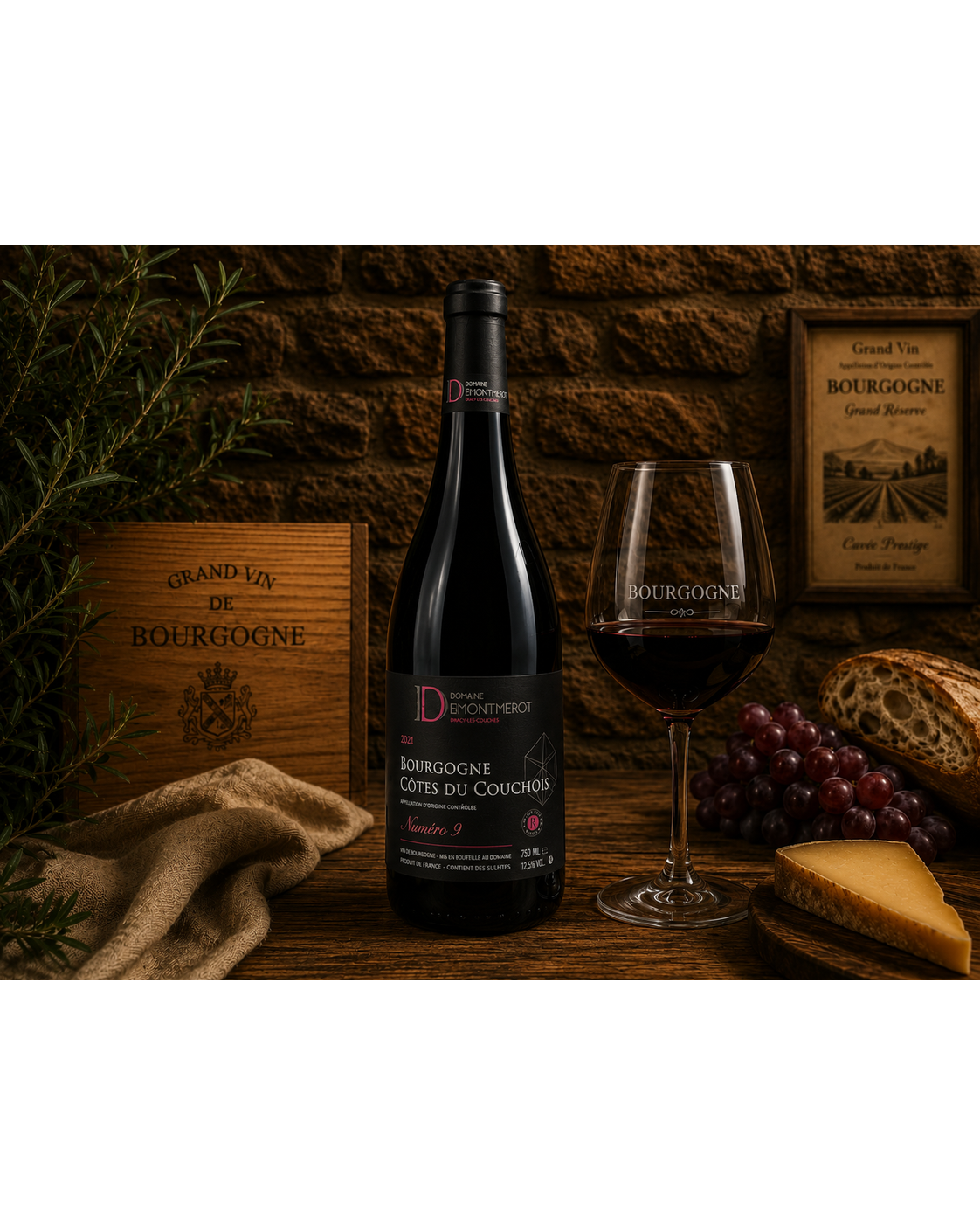 Domaine Demontmerot Bourgogne Côtes du Couchois Pinot Noir "En Fougère" N°9 2023