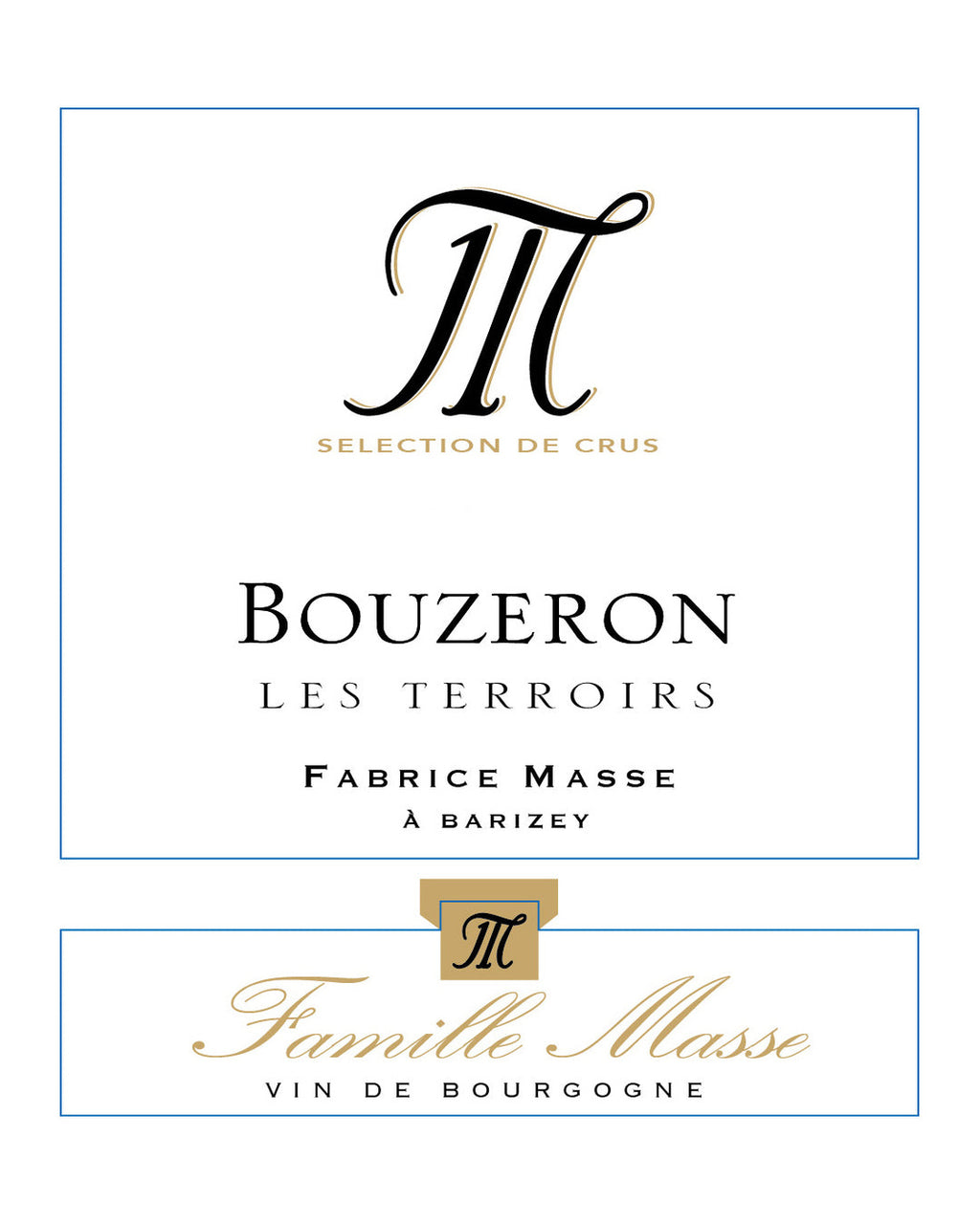 Domaine Masse Bouzeron Les Terroirs 2023