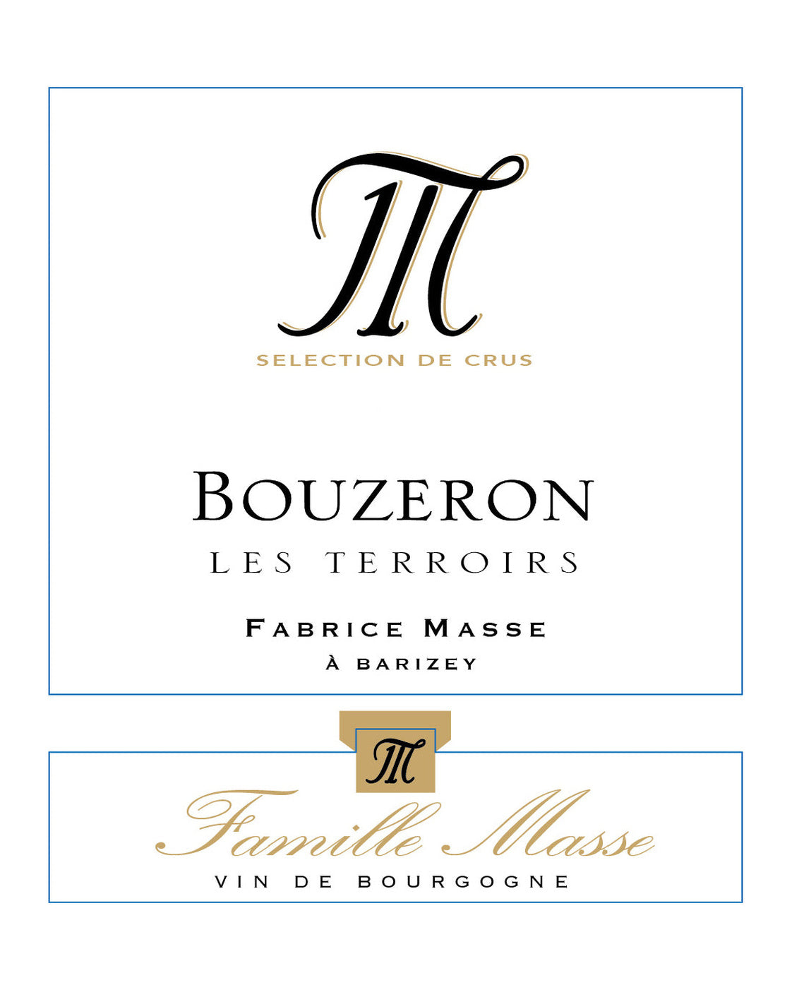 Domaine Masse Bouzeron Les Terroirs 2023
