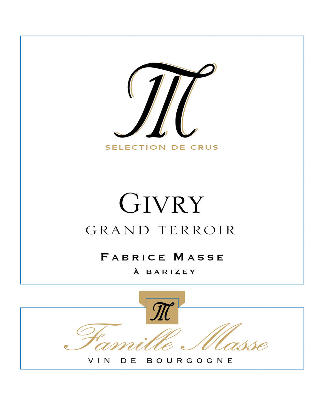 Famille Masse Givry Grand Terroir 2024