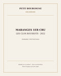 Domaine Cyrot-Buthiau Maranges 1er Cru “Les Clos Roussots” 2022 – neutralt varekort, ikke produktfoto