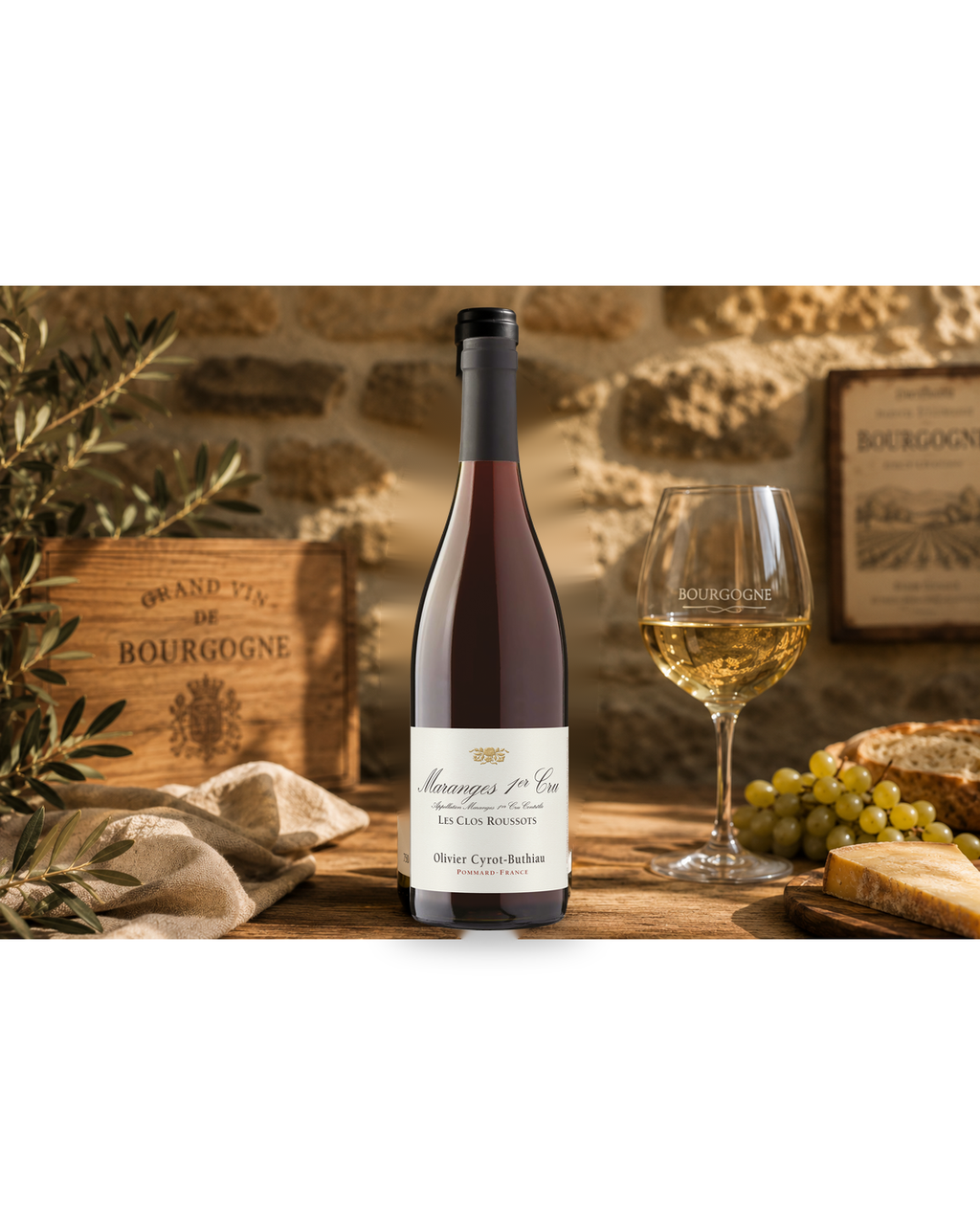 Domaine Cyrot-Buthiau Maranges 1er Cru "Les Clos Roussots" 2023 – miljøbillede