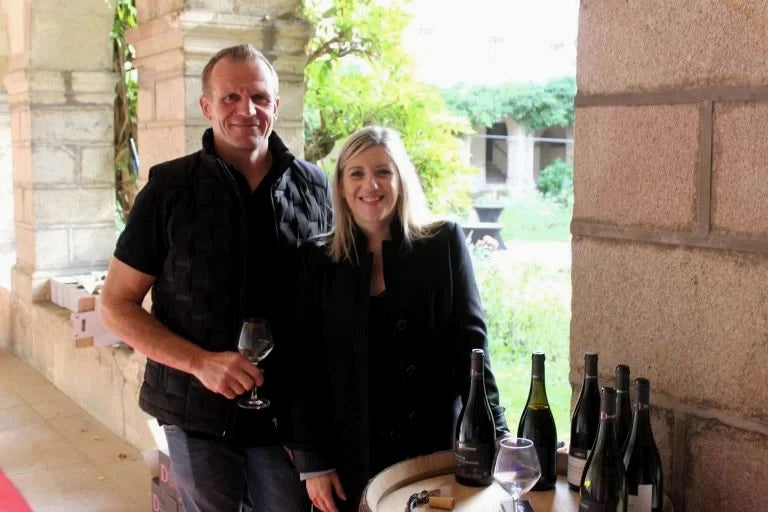 Familien ved Domaine Demontmerot